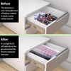 LUEXBOX Battery Organizer Storage Case Holder with Tester Holds 98