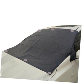 FELTECHELECTR Car Frost Guard Cover Durable Windshield Protector for Winter Icing Car Front Cover All Season Outdoor Use Protects Against Scratches and Sunlight