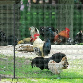 Non Electric Fence Netting, 40" x100' Portable Movable Livestock Nets Mesh for Chickens,Goats, Sheep, Dog, All-Purpose Fencing for Backyards, Homesteaders, Farms Ranches, and Gardens