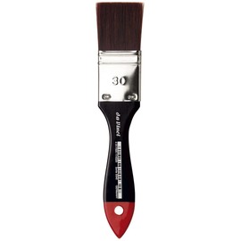 Da Vinci 5040 Series Top-Acryl Brush, Fiber, Black/Red, 17 x 3 x 30 cm