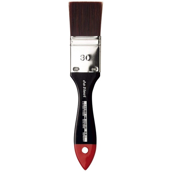 Da Vinci 5040 Series Top-Acryl Brush, Fiber, Black/Red, 17 x 3 x 30 cm