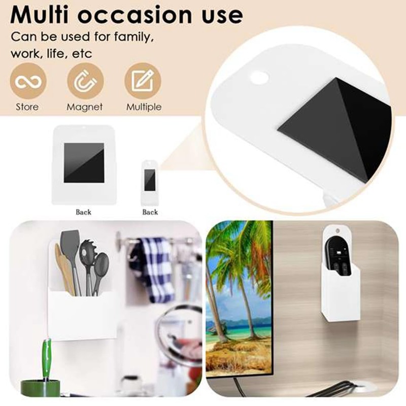AWAOVV 1Set Magnetic Storage Box Whiteboard Pencil Holders School Supplies,