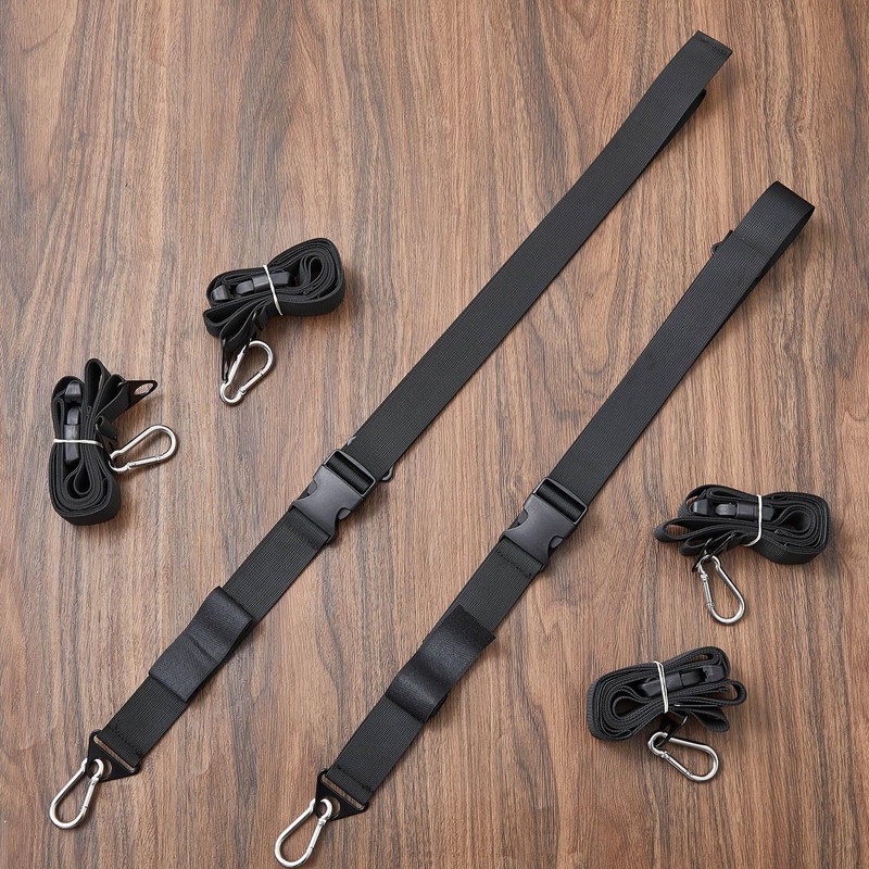 Seenelling 6 Pack Kayak Storage Hanging Straps 1.5 Inch Wide