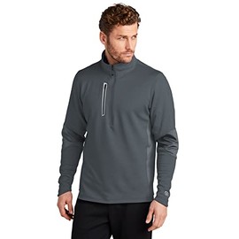 OGIO Unisex Fulcrum Quarter Zip, Gear Grey, Large