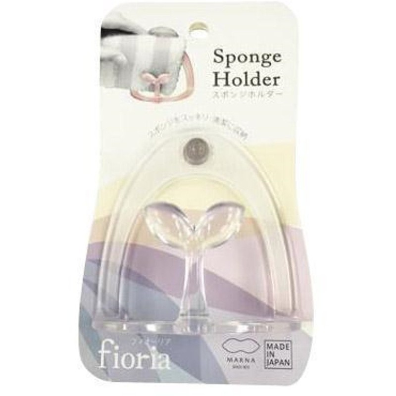 Marna K631W Fioria Sponge Holder, White