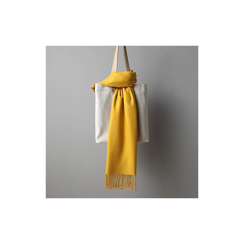 Miskely Scarf, Women's, Large, Plain, Thick, Unisex, Cold Protection, Shoulder
