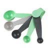 Tasty 10-Piece Measuring Cups and Spoons Set in Bright Colours
