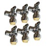 HQMPC Push Fit Angle Stop Valve 1/2" Push-fit x 3/8"