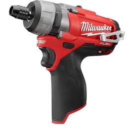 MILWAUKEE'S Cordless Screwdriver, 12V, 1/4 In., Red (2402-20)