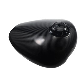 Upgraded 5.5L Gas Tank w/Carbon Fiber Pattern fit for Coleman CT200U-EX for Axis M200 for Hisun HS200-3 & 196cc Mini Bikes Universal Fit