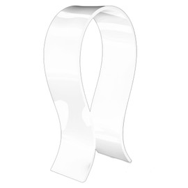 Gatuida Acrylic Headphone Stand Headset Holder Desktop Headphone Holder Universal Accessories for Music Gaming Headsets A