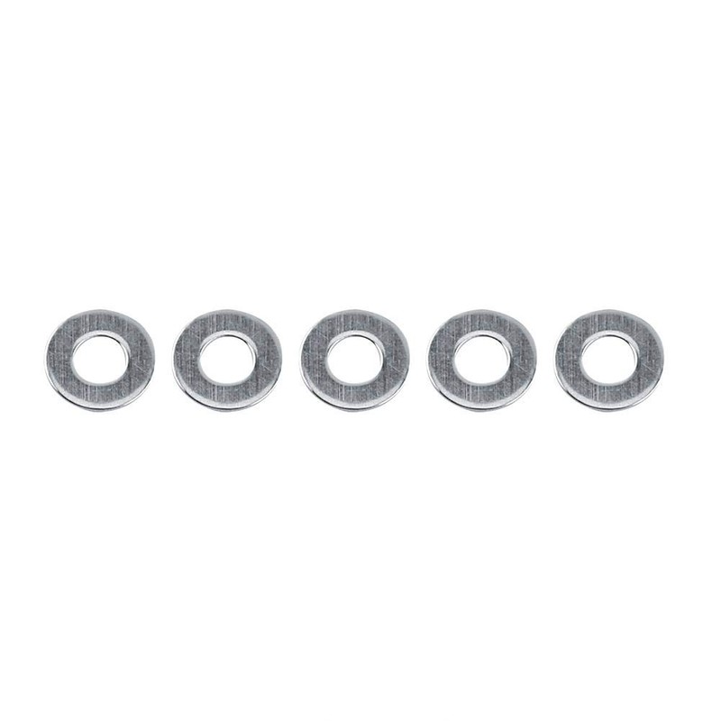 Flat washers, 100 pieces, M3 stainless steel flat washers, washer