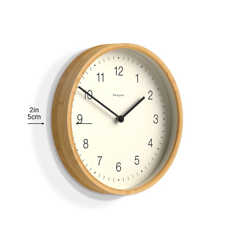 NEWGATE® Bali Wall Clock in Bamboo - Medium Wall Clocks