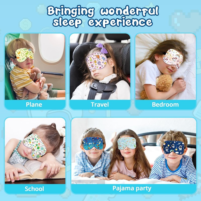 Antifaz de seda para niños estilo espacial – Pyopbow Kids