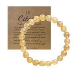 Natural Crystal Bracelet for Women Girls Friendship Bracelet Birthday Christmas Valentine Thanksgiving Favors Mother's Day Gifts