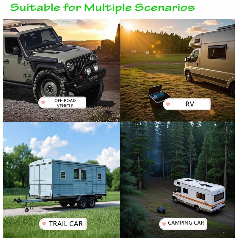 RV Level Bubble - Graduated Scale Stick On Leveling System