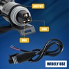 FUSCH 300 PSI Pressure Transducer Sensor with Connector Harness, 1/8"NPT