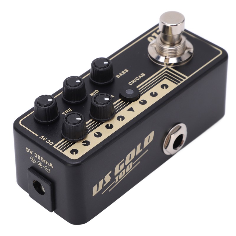 Digital Preamp Pedal Classic Rock Sound Effect Micro Preamp Effect