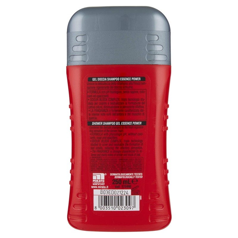 Intesa pour Homme Regenerating Shower Gel Shampoo 250 ml