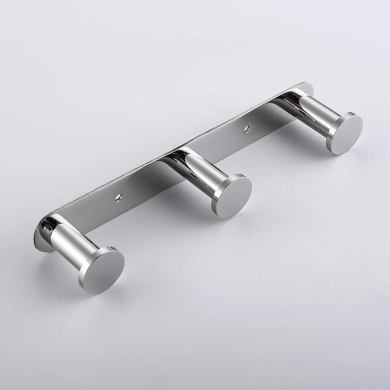LOLYPOT Towel Hook, Bathrobe Hook, Wall Hook, Clothes Hook, 304