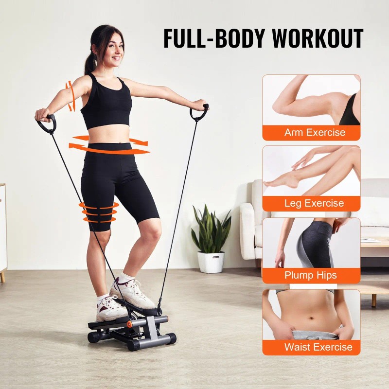 Hydraulic Mini Stair Stepper for Home Exercise Step Platforms with