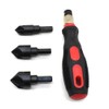 BIG HORN 19555 3-in-1 Countersink Set - 3 Interchangeable Cutters