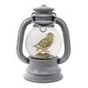 The San Francisco Music Box Company Grey Lantern Snowy Owl