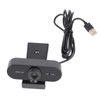 Webcam USB Camera Builtin Microphone Computer Accessory for Live Broadcast