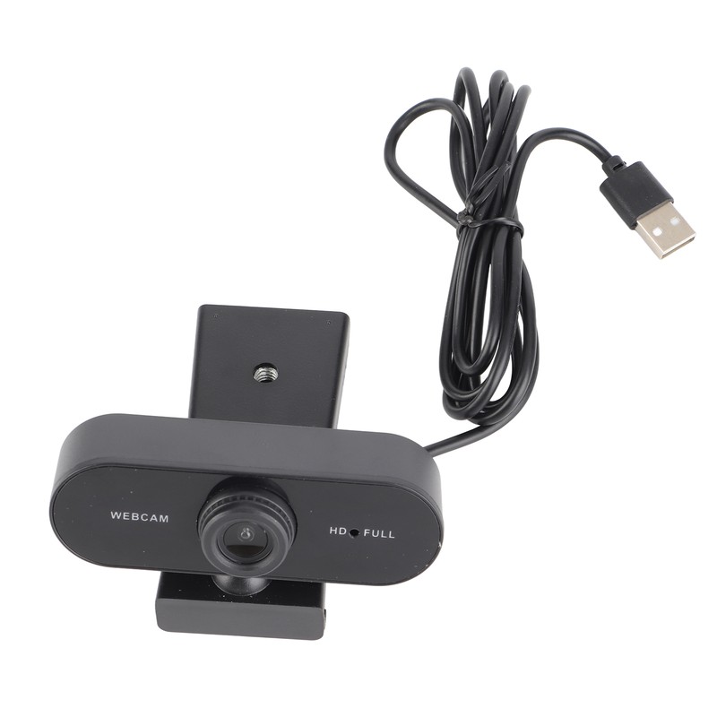 Webcam USB Camera Builtin Microphone Computer Accessory for Live Broadcast