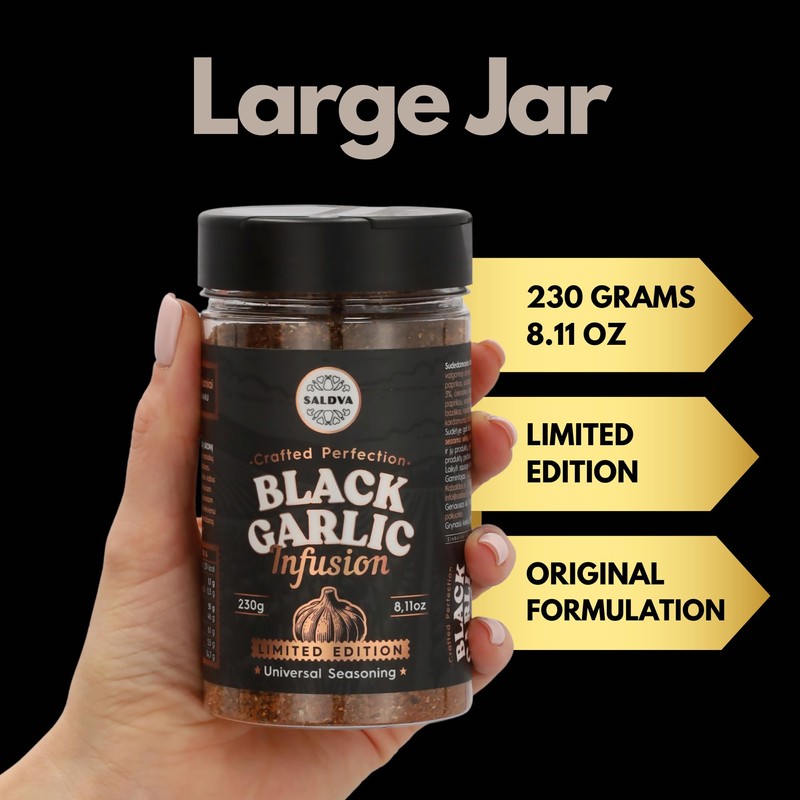 Premium Black Garlic BBQ Rub – Limited Edition Universal Seasoning
