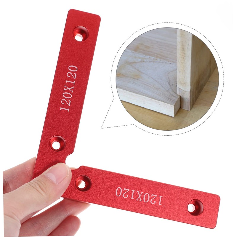 SHINEOFI Right Angle Clamp Tool Positioning Squares for Woodworking Projects
