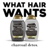 OGX Purifying + Charcoal Detox Shampoo for Buildup Removal and