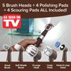 Horsepower Pocket Pony 5 Piece Refill Brush Head Set, AS-SEEN-ON-TV,