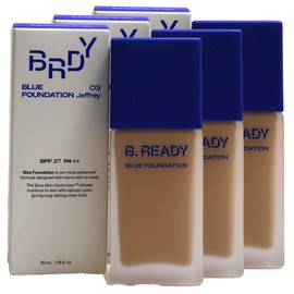 Beready Blue Foundation 03 Jeffrey 35ml x3 / 비레디 블루 파운데이션 03 제프리 35ml x3개