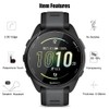 (4 Pack) Screen Protector For Garmin Forerunner 165 Music /
