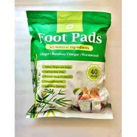 Foot Pads to Feel Better, Sleep Better & Relieve Stress | 40 Pack 