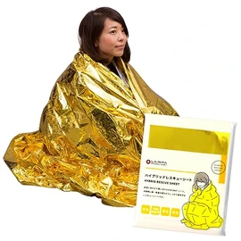 LA/PITA Hybrid Rescue Sheet, Aluminum Blanket, Disaster Preparedness Goods, Cold Protection, Cold Protection (np)