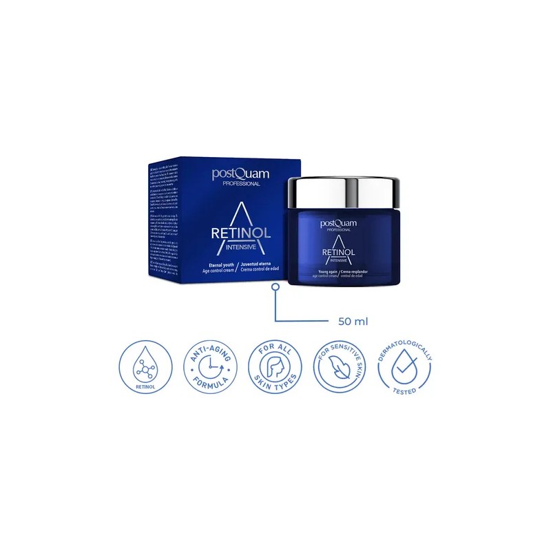 Crema Retinol A Antiedad Con Vitamina A 50 Ml Postquam