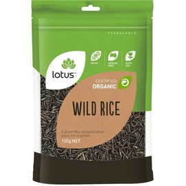 Lotus Organic Wild Rice GF 125g