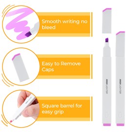 M&G 6 Pcs Highlighters, Assort Color Quick Dry and No Bleed Chisel Tip Highlighters, Perfect for School,Office,Bible, Notes (Rainbow)