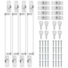 Kamtop 8 Pack Window Restrictor Locks, Childproof Cable Restrictor Lock