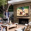 ULTCOVER Waterproof Outdoor TV Cover with Clear Front Flap for