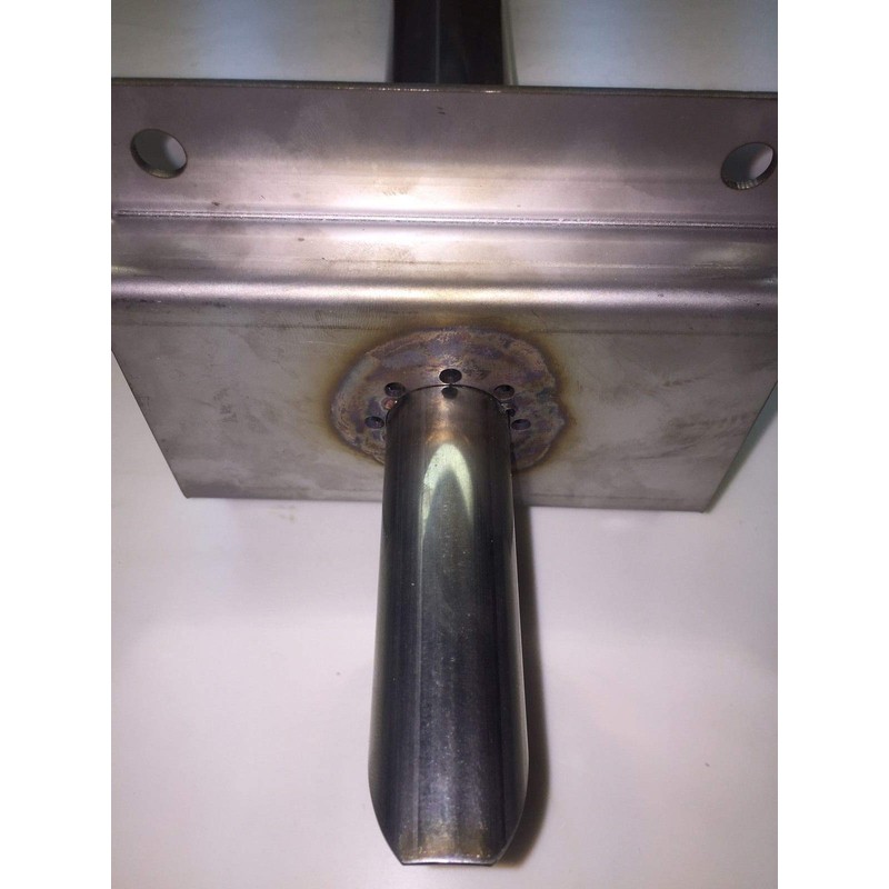 GenExhaust Universal generator exhaust system double layer wall attachment for