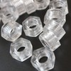 25 x Crosshead Countersunk Screw Nuts and Bolts, Transparent Clear
