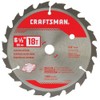 CRAFTSMAN Circular Saw Blade 6-1/2 Inch 18T, Framing and Ripping