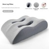 Memory Foam Leg Elevation Pillow for Resting Comfort – Ergonomic