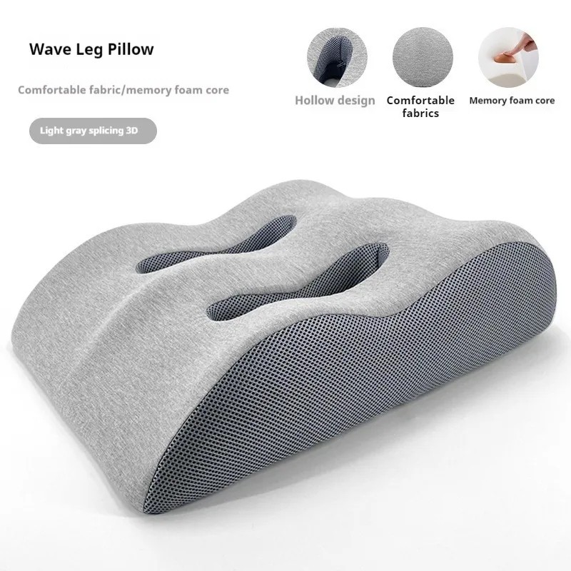 Memory Foam Leg Elevation Pillow for Resting Comfort – Ergonomic