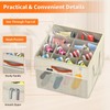 Aokeyee Shoe Organizer for Closet, 2 Pack Foldable Shoe Storage