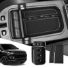 SXCY Center Console Organizer Compatible with 2018-2021 Compass Armrest Console
