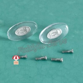 Small Size Screw-in Nose Pads & Screw Replace For Car tier Eyeglasses Sunglasses